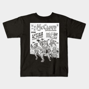 McCloud Adventures - Dark garments Kids T-Shirt